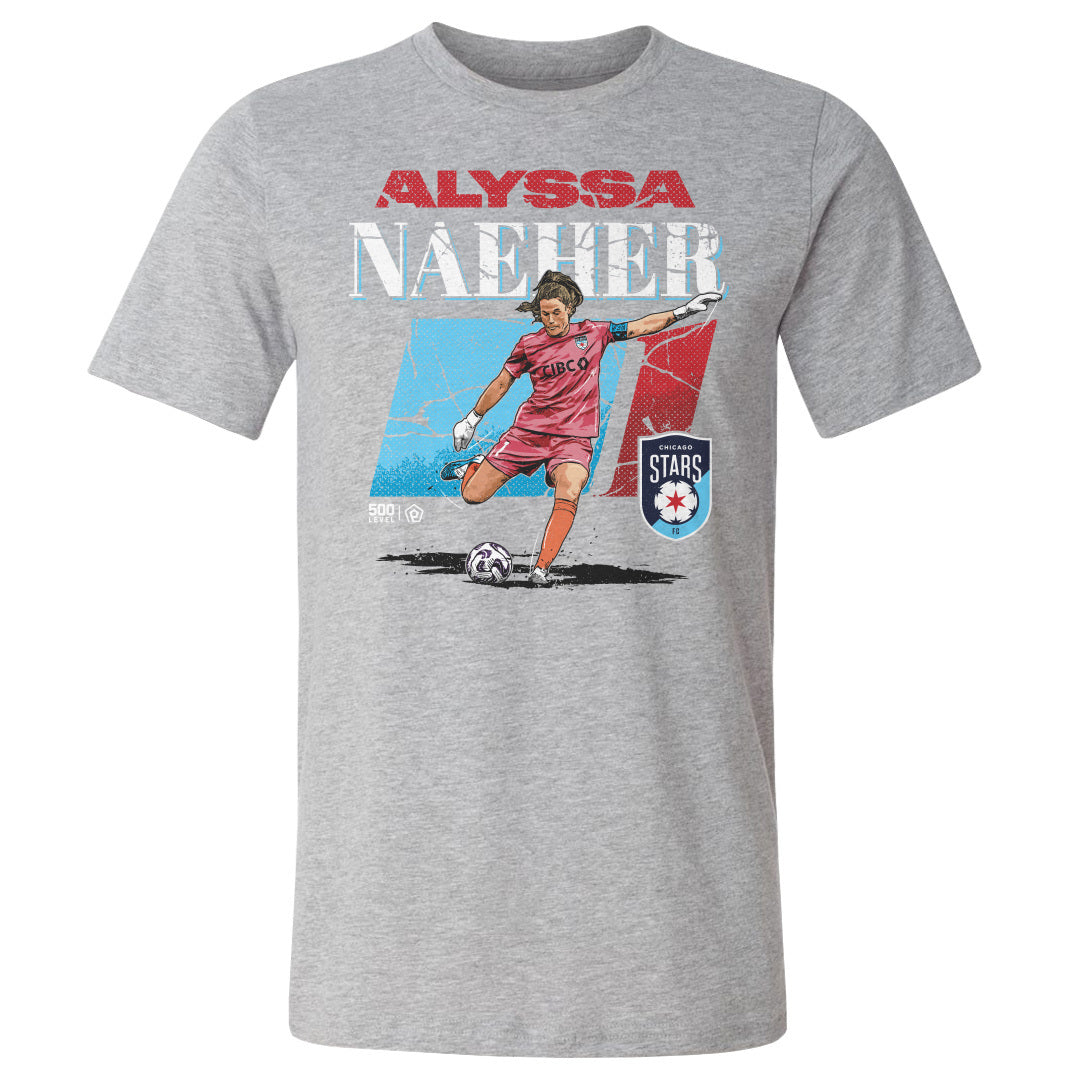 Alyssa Naeher Men's Cotton T-Shirt | 500 LEVEL