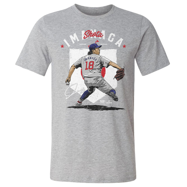 Shota Imanaga Men's Cotton T-Shirt | 500 LEVEL