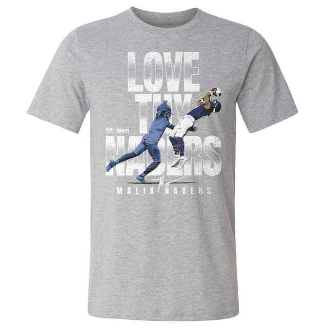 Malik Nabers Men's Cotton T-Shirt | 500 LEVEL