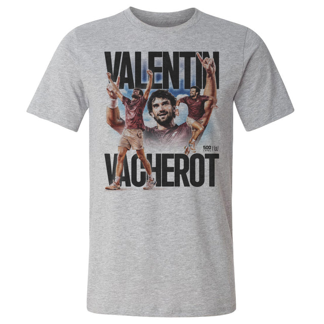 Valentin Vacherot Men's Cotton T-Shirt | 500 LEVEL