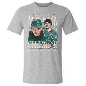 Macklin Celebrini Men's Cotton T-Shirt | 500 LEVEL