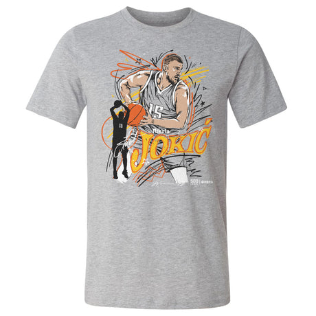 Nikola Jokic Men's Cotton T-Shirt | 500 LEVEL