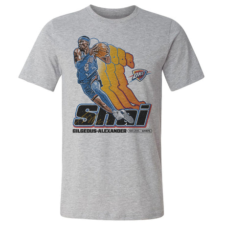 Shai Gilgeous-Alexander Men's Cotton T-Shirt | 500 LEVEL