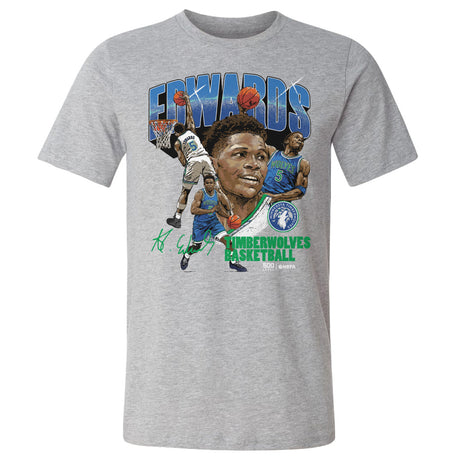 Anthony Edwards Men's Cotton T-Shirt | 500 LEVEL