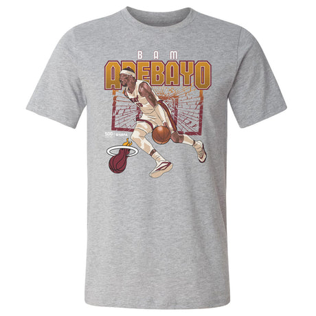 Bam Adebayo Men's Cotton T-Shirt | 500 LEVEL