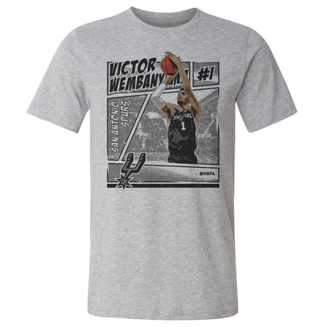 Victor Wembanyama Men's Cotton T-Shirt | 500 LEVEL