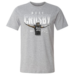 Maxx Crosby Men's Cotton T-Shirt | 500 LEVEL