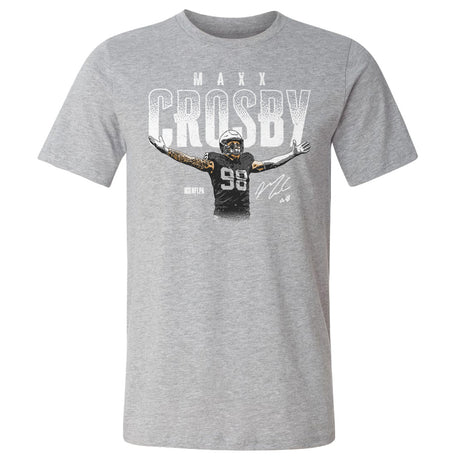 Maxx Crosby Men's Cotton T-Shirt | 500 LEVEL