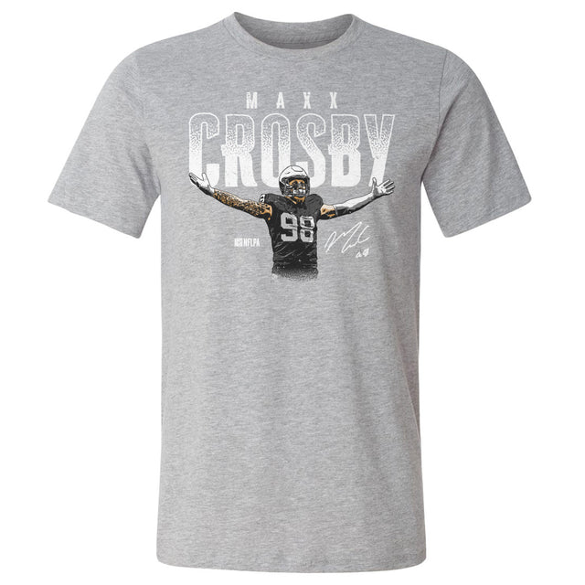 Maxx Crosby Men's Cotton T-Shirt | 500 LEVEL