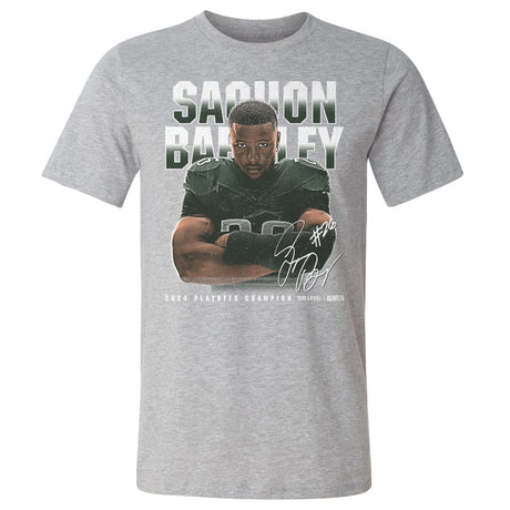 Saquon Barkley Men's Cotton T-Shirt | 500 LEVEL