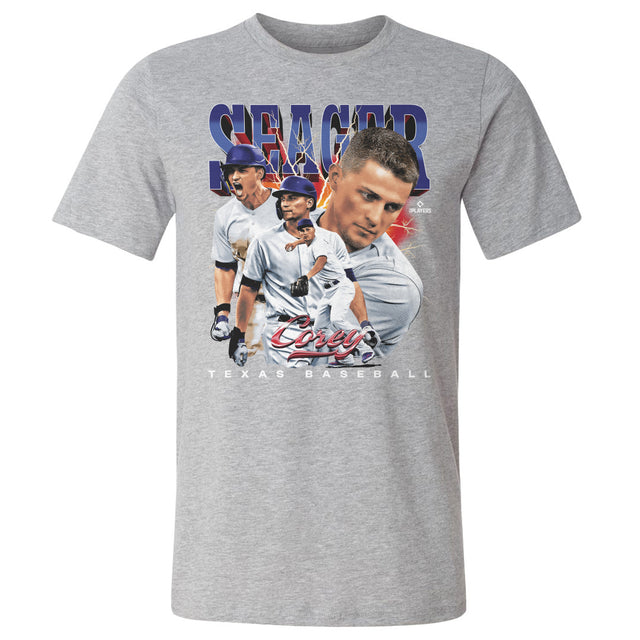 Corey Seager Men's Cotton T-Shirt | 500 LEVEL