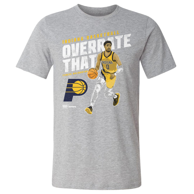 Tyrese Haliburton Men's Cotton T-Shirt | 500 LEVEL
