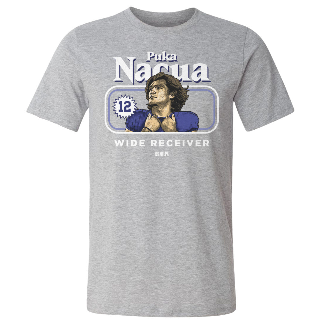 Puka Nacua Men's Cotton T-Shirt | 500 LEVEL
