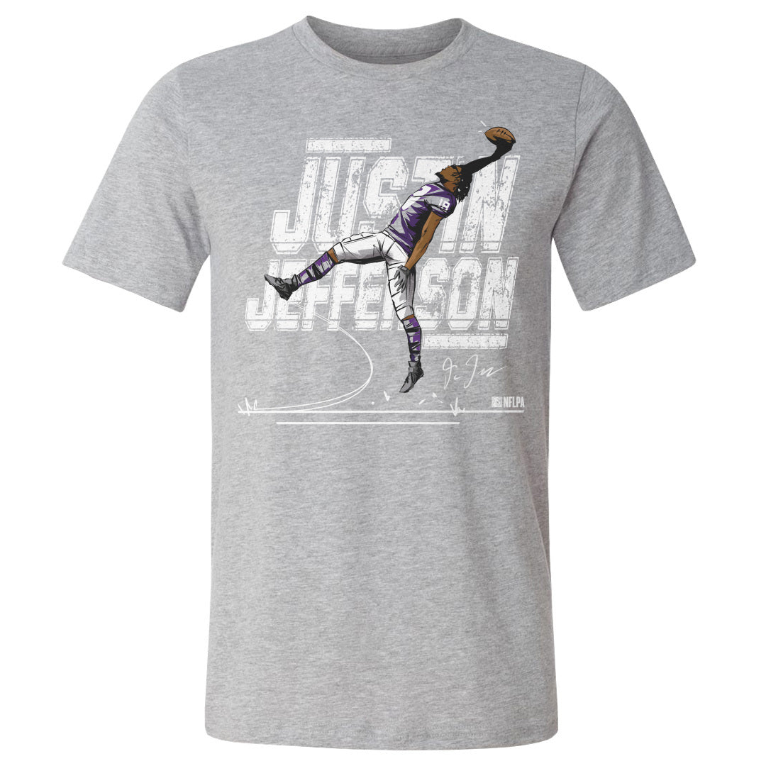 Justin Jefferson Men's Cotton T-Shirt | 500 LEVEL