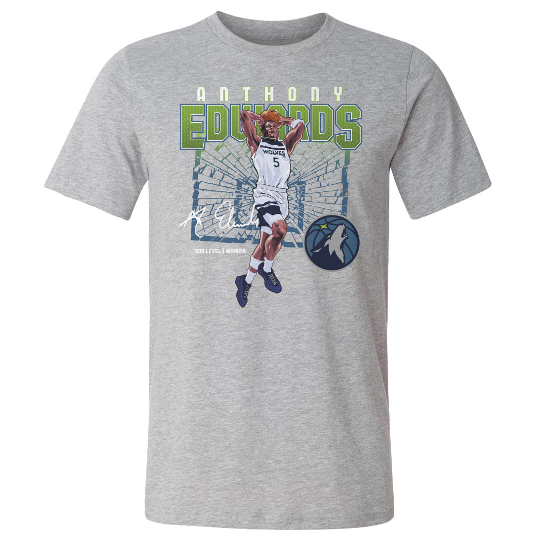 Anthony Edwards Men's Cotton T-Shirt | 500 LEVEL