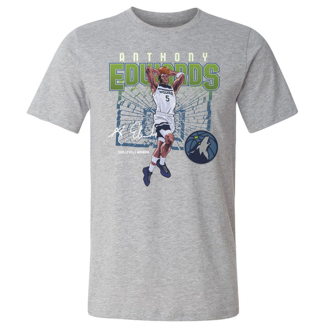 Anthony Edwards Men's Cotton T-Shirt | 500 LEVEL