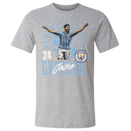 Josko Gvardiol Men's Cotton T-Shirt | 500 LEVEL