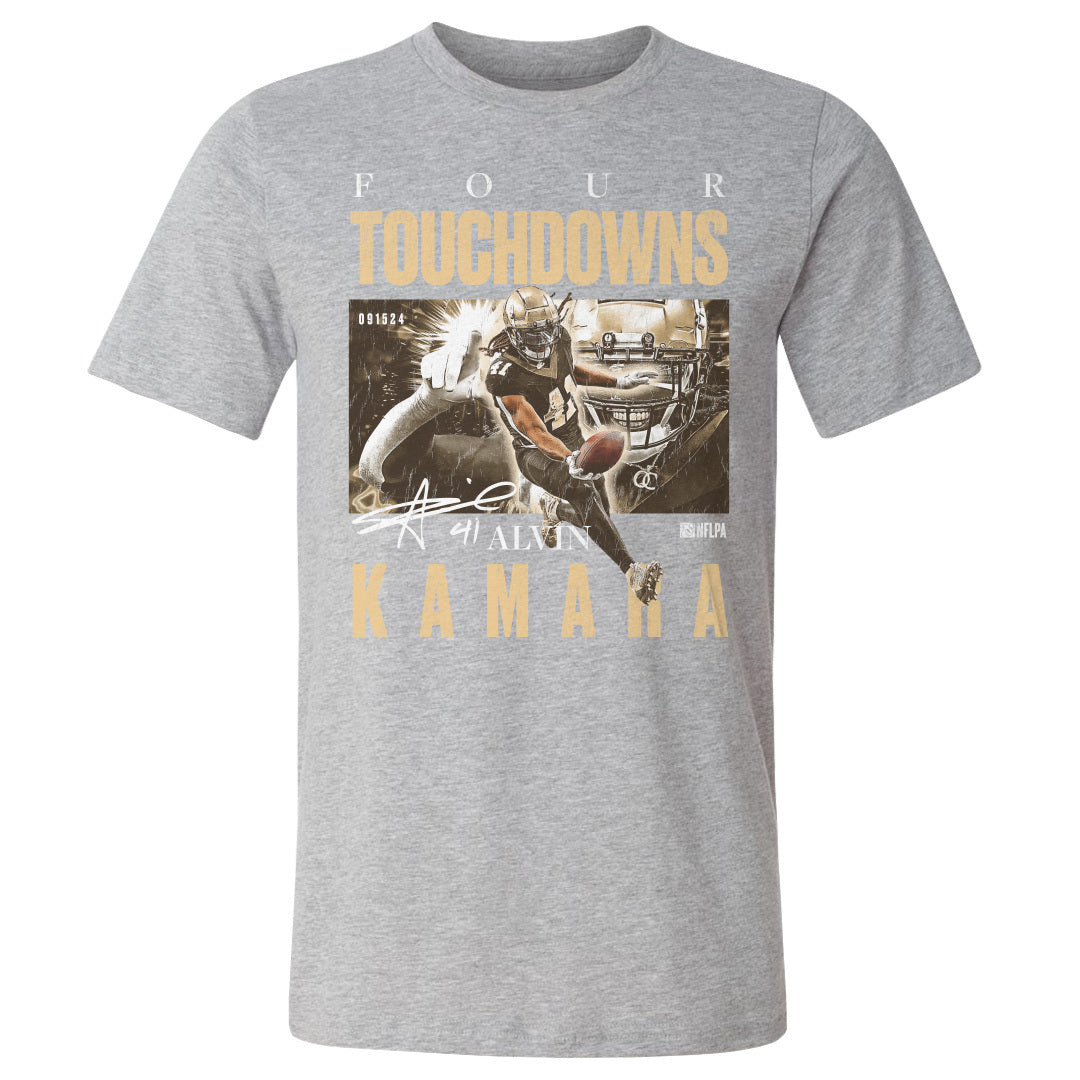 Alvin Kamara Men's Cotton T-Shirt | 500 LEVEL