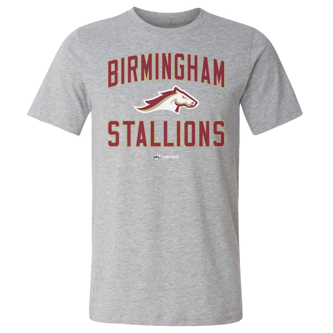 Birmingham Stallions Men's Cotton T-Shirt | 500 LEVEL