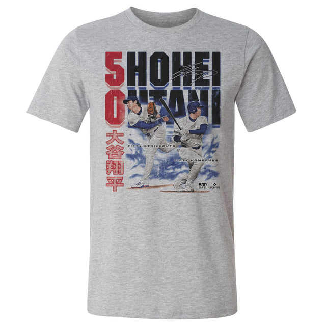 Shohei Ohtani Men's Cotton T-Shirt | 500 LEVEL