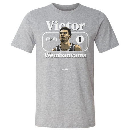 Victor Wembanyama Men's Cotton T-Shirt | 500 LEVEL