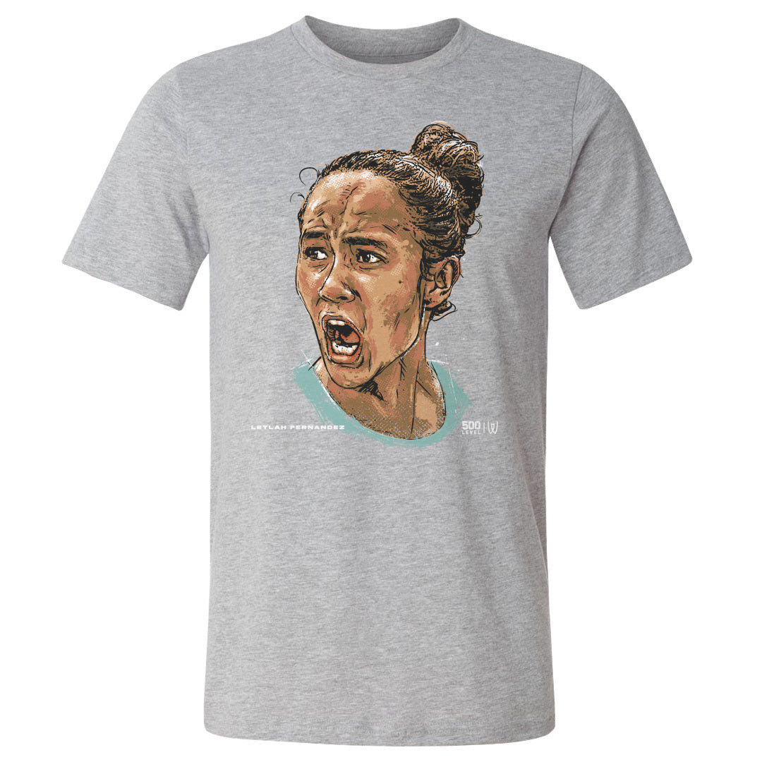 Leylah Fernandez Men's Cotton T-Shirt | 500 LEVEL
