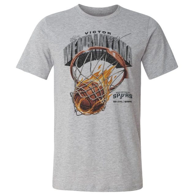 Victor Wembanyama Men's Cotton T-Shirt | 500 LEVEL