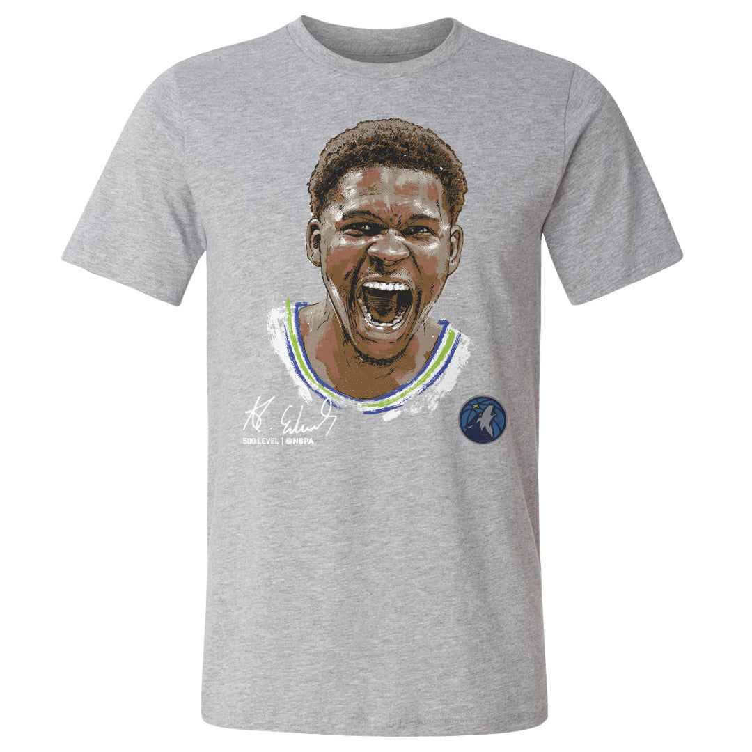 Anthony Edwards Men's Cotton T-Shirt | 500 LEVEL