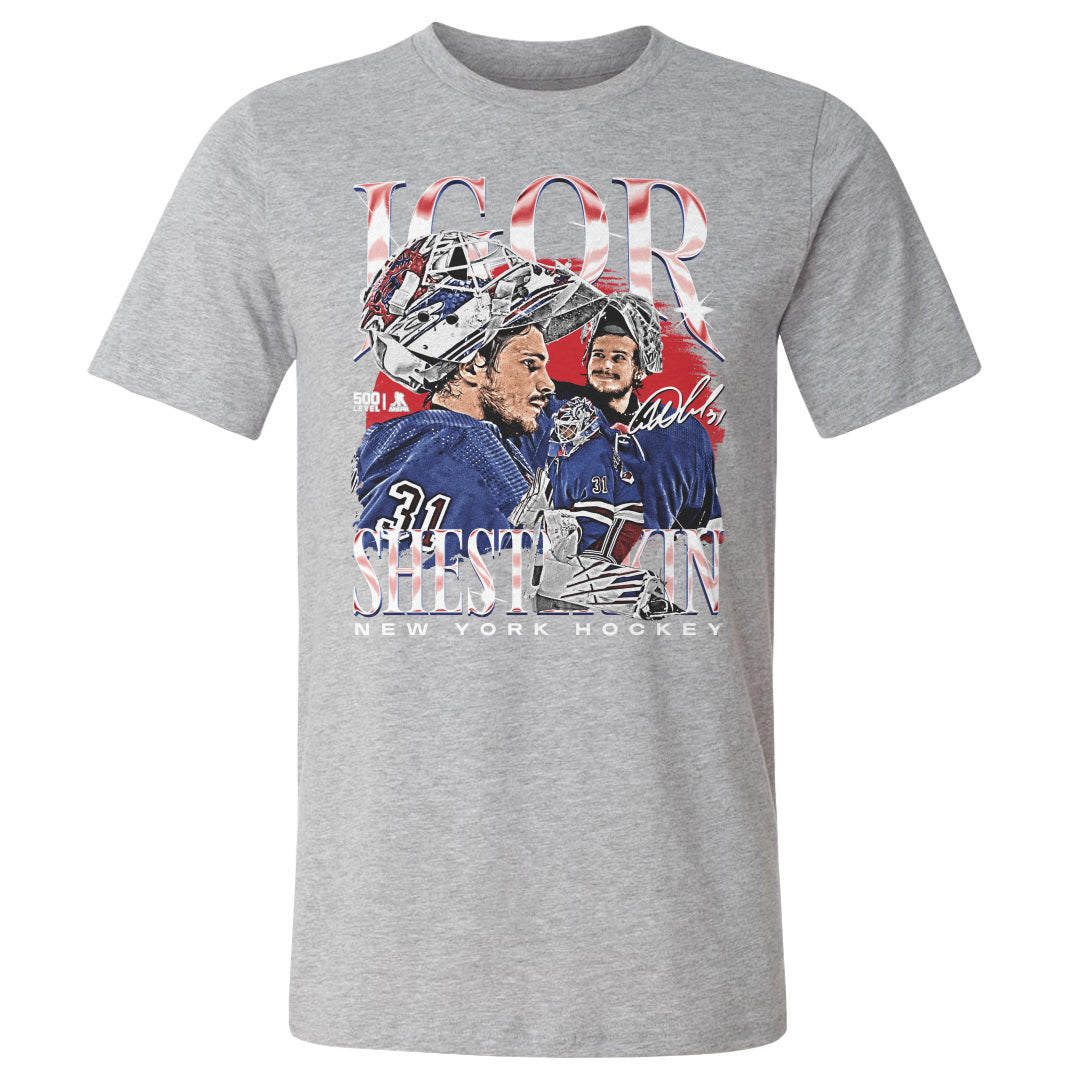 Igor Shesterkin Men's Cotton T-Shirt | 500 LEVEL