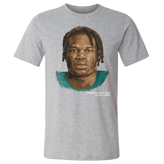 Travis Hunter Men's Cotton T-Shirt | 500 LEVEL
