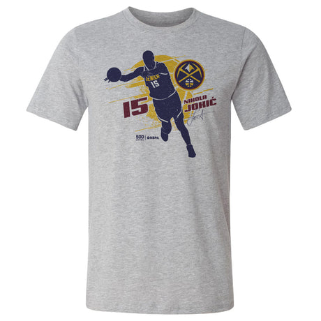 Nikola Jokic Men's Cotton T-Shirt | 500 LEVEL