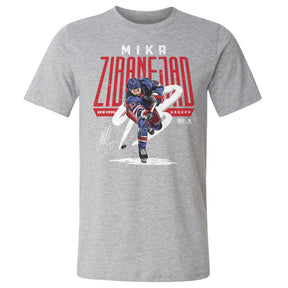 Mika Zibanejad Men's Cotton T-Shirt | 500 LEVEL