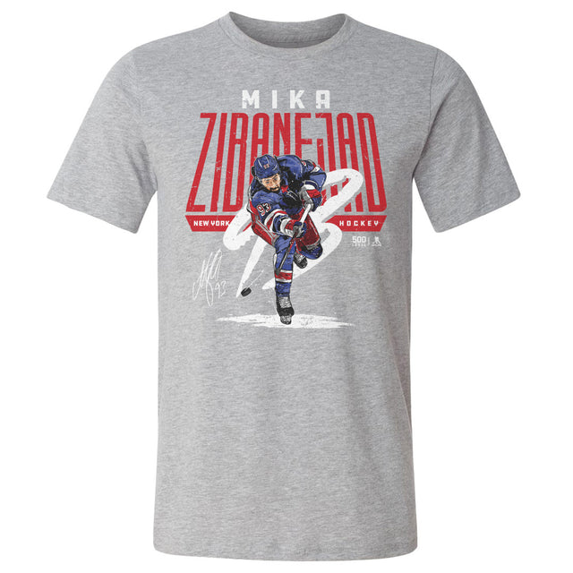 Mika Zibanejad Men's Cotton T-Shirt | 500 LEVEL