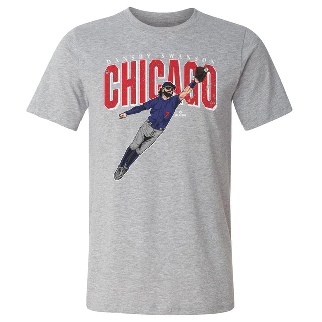 Dansby Swanson Men's Cotton T-Shirt | 500 LEVEL