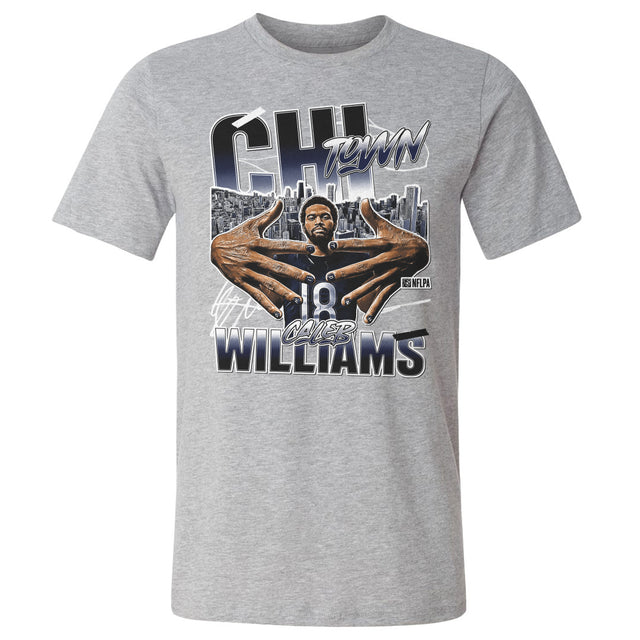 Caleb Williams Men's Cotton T-Shirt | 500 LEVEL