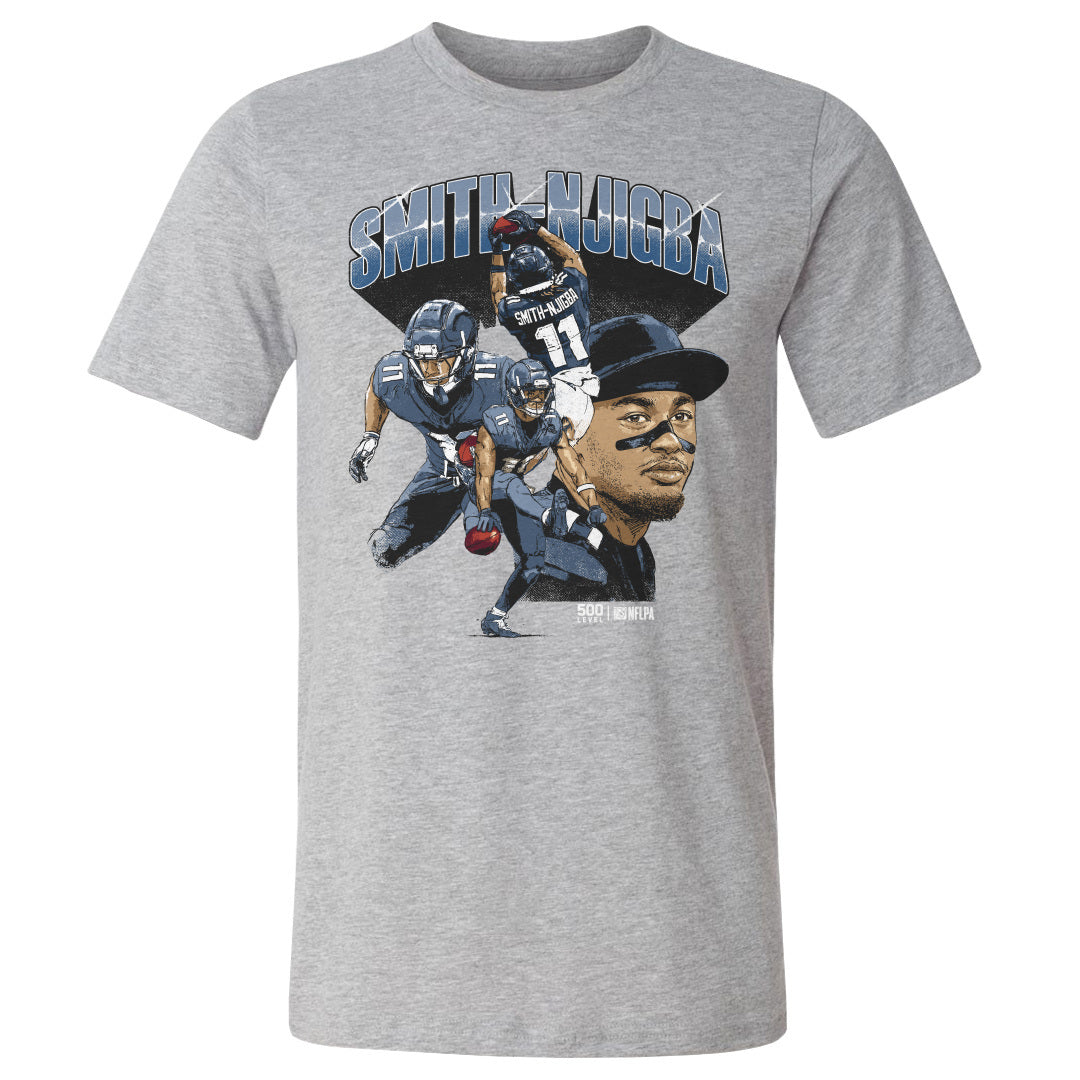 Jaxon Smith-Njigba Men's Cotton T-Shirt | 500 LEVEL