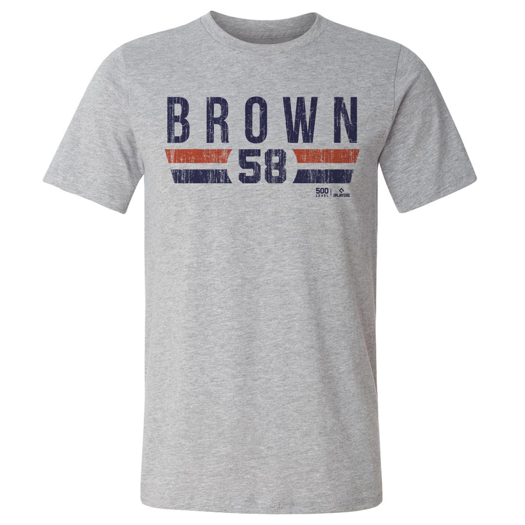Hunter Brown Men's Cotton T-Shirt | 500 LEVEL