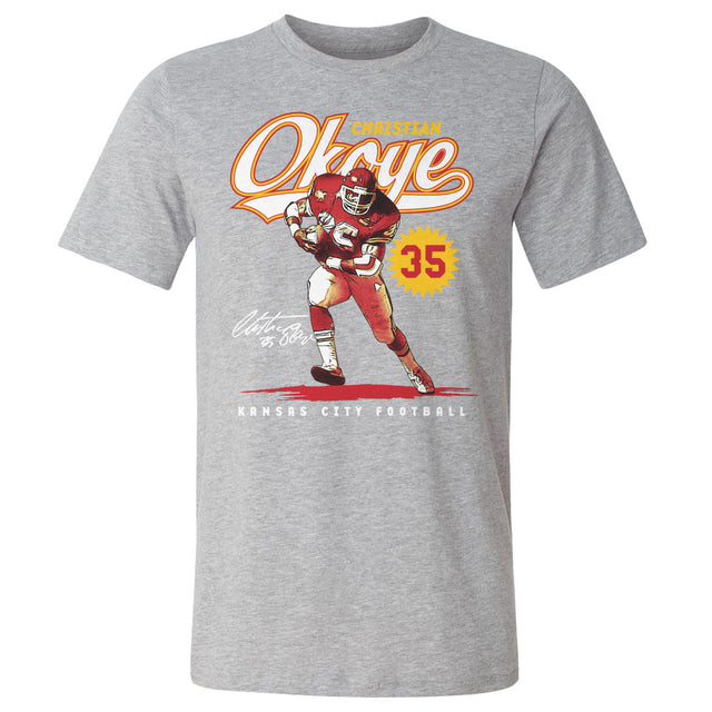 Christian Okoye Men's Cotton T-Shirt | 500 LEVEL