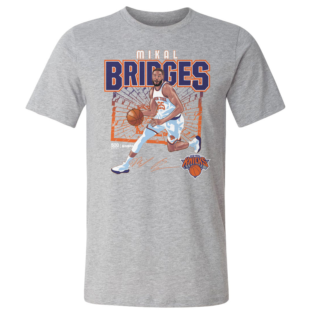 Mikal Bridges Men's Cotton T-Shirt | 500 LEVEL