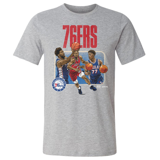 Philadelphia 76ers Men's Cotton T-Shirt | 500 LEVEL