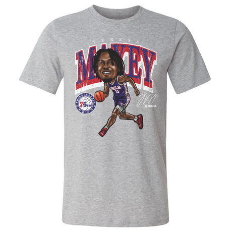 Tyrese Maxey Men's Cotton T-Shirt | 500 LEVEL