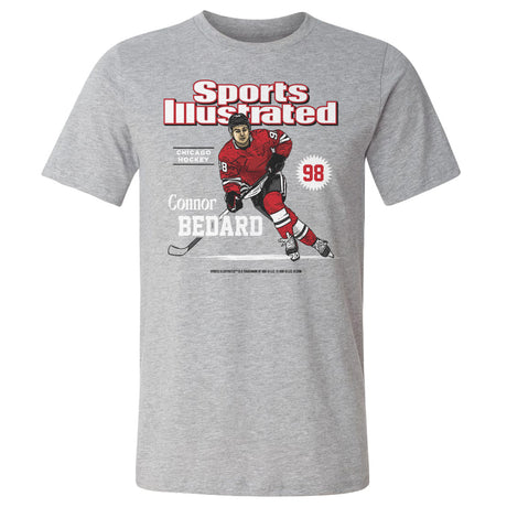 Connor Bedard Men's Cotton T-Shirt | 500 LEVEL