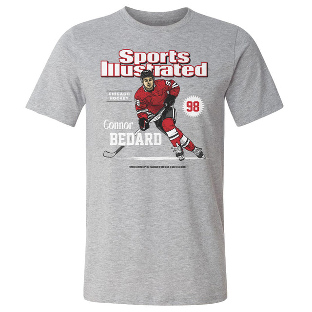 Connor Bedard Men's Cotton T-Shirt | 500 LEVEL