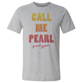 Janis Joplin Men's Cotton T-Shirt | 500 LEVEL