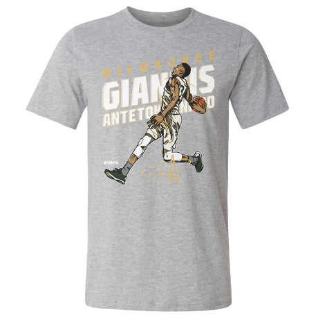 Giannis Antetokounmpo Men's Cotton T-Shirt | 500 LEVEL