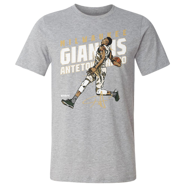 Giannis Antetokounmpo Men's Cotton T-Shirt | 500 LEVEL