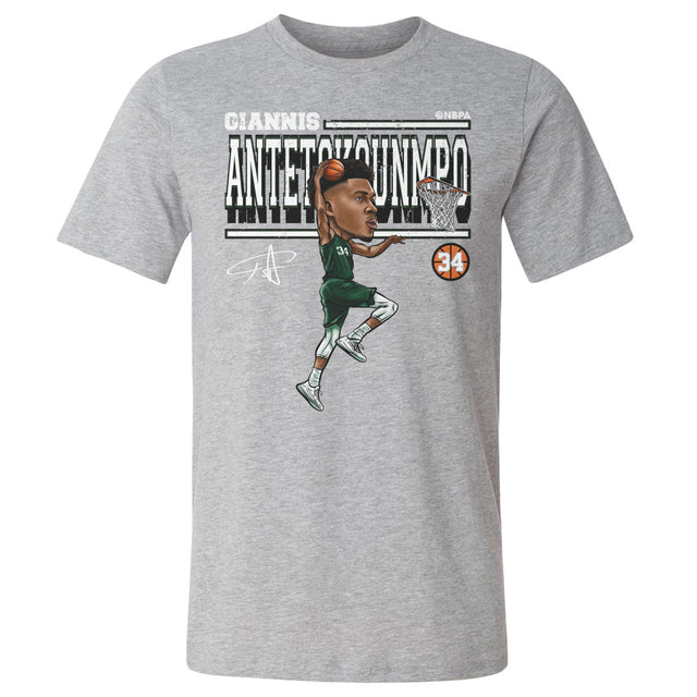 Giannis Antetokounmpo Men's Cotton T-Shirt | 500 LEVEL