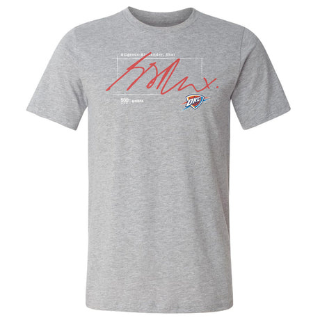 Shai Gilgeous-Alexander Men's Cotton T-Shirt | 500 LEVEL