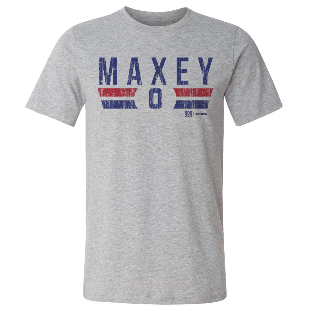Tyrese Maxey Men's Cotton T-Shirt | 500 LEVEL
