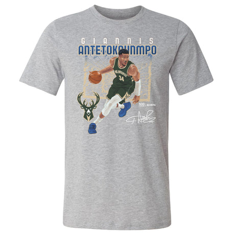 Giannis Antetokounmpo Men's Cotton T-Shirt | 500 LEVEL